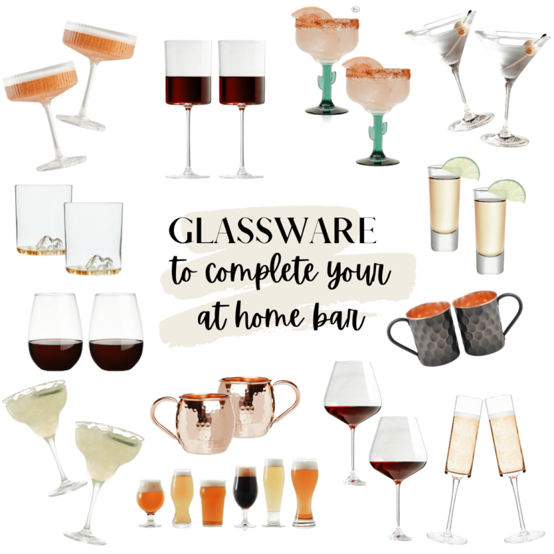The Best Glassware You Need To Complete Your At Home Bar