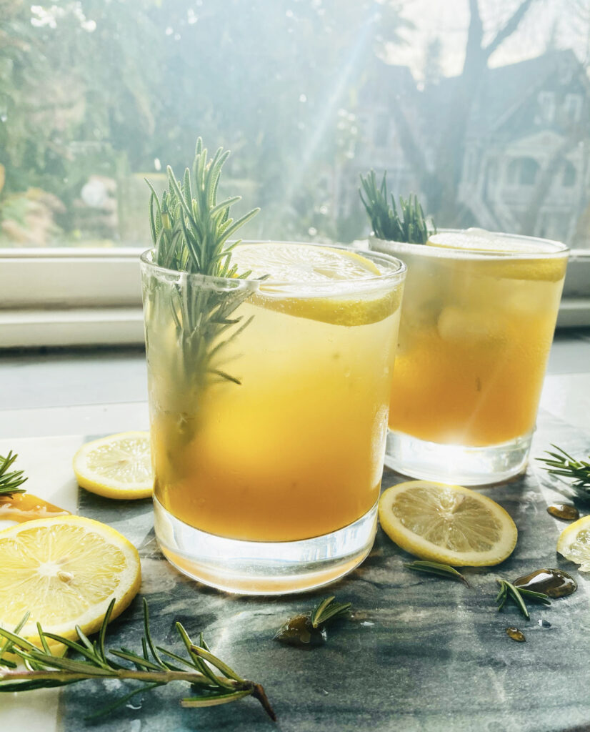 Rosemary Lemon Honey Cocktail Mixer
