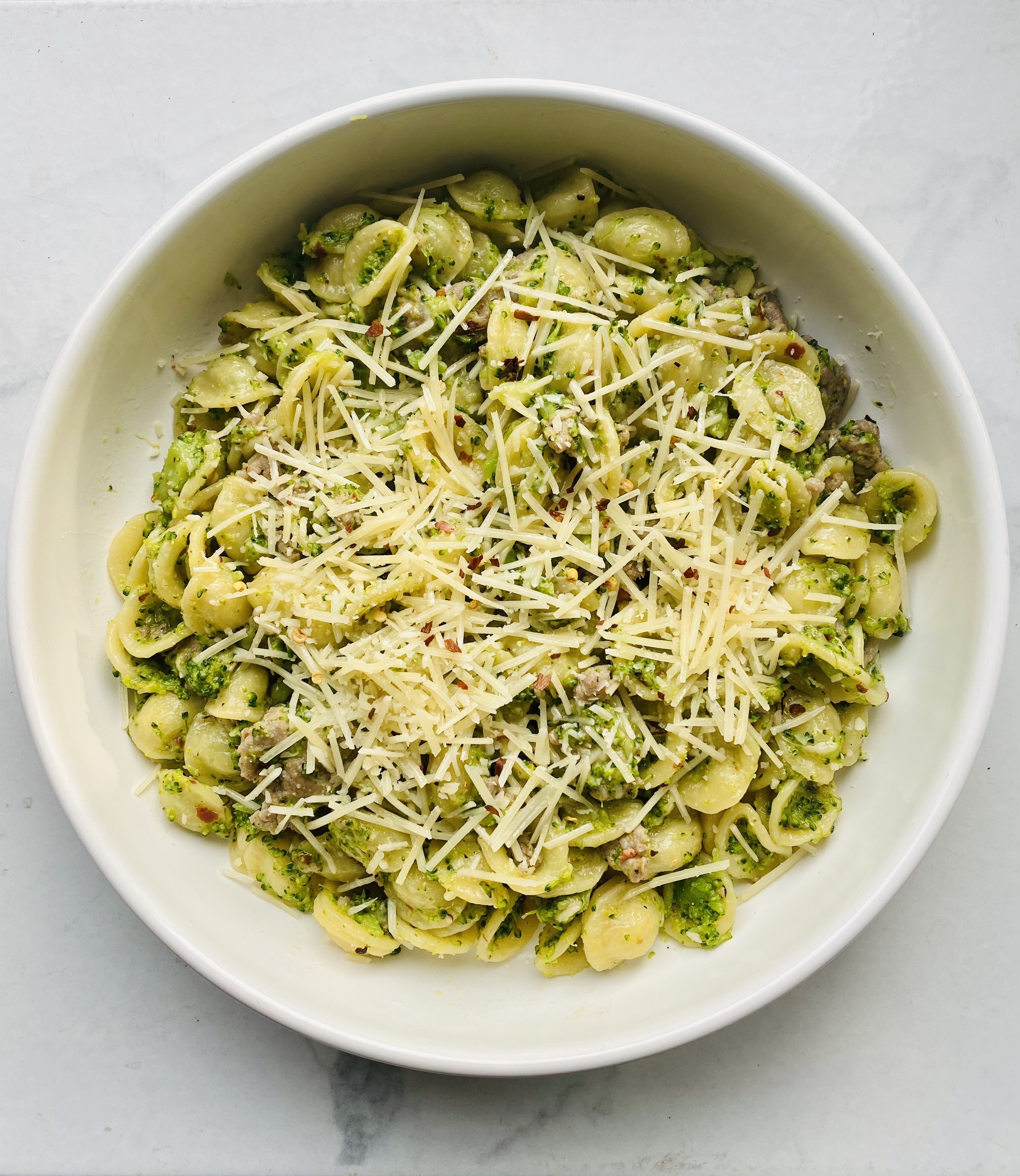 5-Ingredient Recipes - Orecchiette with Broccoli and Sausage