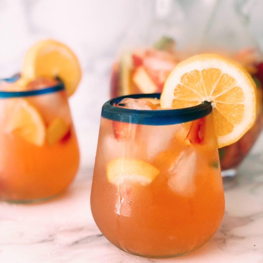 Easy White Sangria Recipe That Is Perfect For Springtime