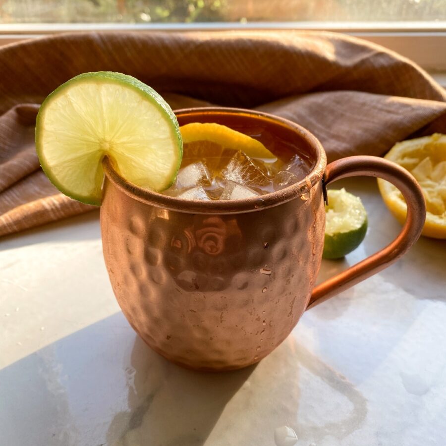 This Fall Inspired Orange Moscow Mule Is Seriously Good