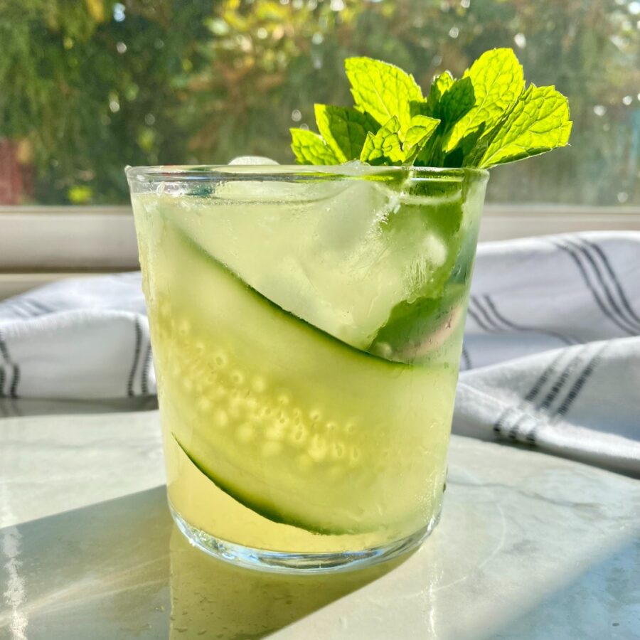 I’m Obsessed With This Amazing Cucumber and Mint Gin and Tonic